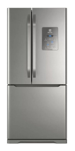 Geladeira auto defrost Electrolux DM84 aço inoxidável com freezer 579L 127V