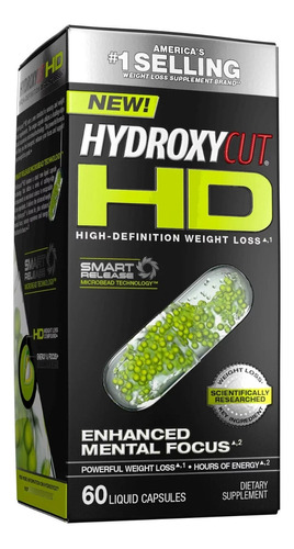Hydroxycut Hd Píldoras De Pérdida De Peso 60 Capsulas