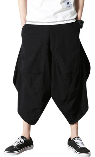 Pantalones De Yoga Harem De Color Sólido Para Hombre