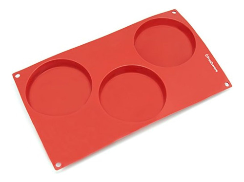 Moldes De Silicona [posavasos, 3 Tazas] Molde Para Hornear C