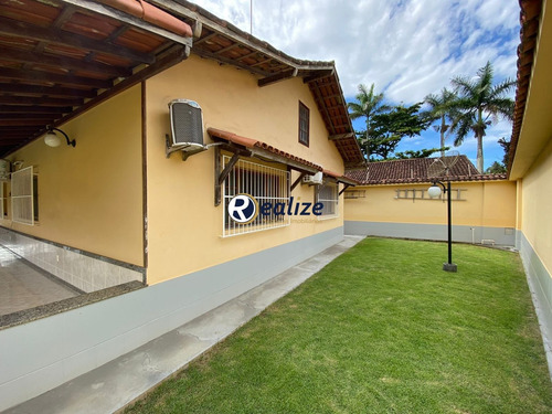 Imagem 12 de 30 de Casa Composto Por 5 Quartos Com Área De Lazer Completa Á Venda No Bairro Santa Mônica, Guarapari-es - Realize Negócios Imobiliários. - Ca00248 - 70444485