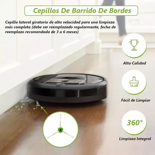 Kit De Accesorios De Repuesto Para Irobot Roomba I7 E5 I3 E6