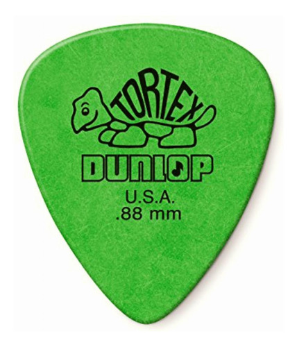 Jim Dunlop Púas De Guitarra Tortex Standard De 0,88 Mm,