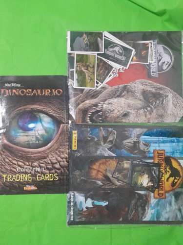 Lote 3 Albumes Dinosaurios....leer Descripción 