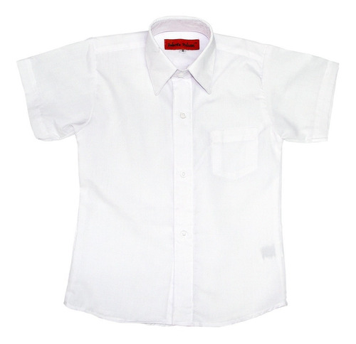Set De 3 Camisa Manga Corta Palazzi Blanco #2 - #20 Escolar Unisex