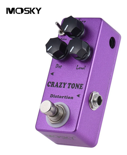 Imagem 1 de 9 de Mosky Mp 50 Crazy Tone Riot Distortion Mini Guitarra Única