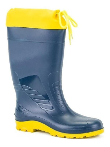 Bota Pvc Nautica De Lluvia Sin Puntera Ombu