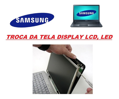 Imagem 1 de 1 de Tela Notebook Samsung