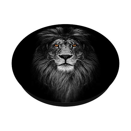 Popsockets Popgrip Con Forma De Cara De León En La Oscuridad