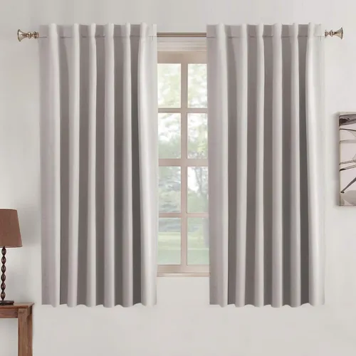 Cortinas Opacas De Color Turquesa Para Una Habitacion Comoda