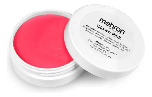 Base de maquillaje en crema Mehron MAQUILLAJE Maquillaje De Payaso Clown Pink tono clown pink - 65g