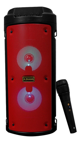 Caixa De Som Bluetooth Amplificada Portátil Bateria Usb 480w