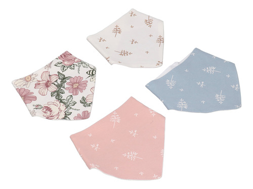Juego De Baberos De Saliva Para Bebés, Absorbentes, Impermea
