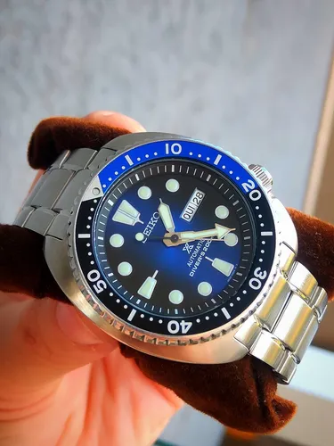 Seiko turtle deals deep blue