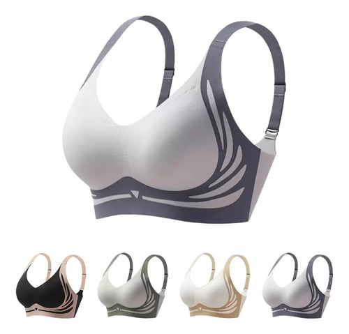Sujetador Inalámbrico Push Up Para Mujer, 2 Unidades