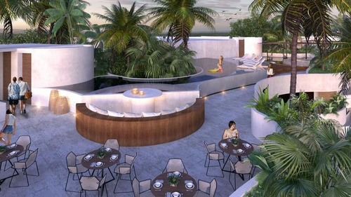 Imagen 13 de 20 de Departamento Anah Tulum Hunab Excelente Desarrollo Plusvalía