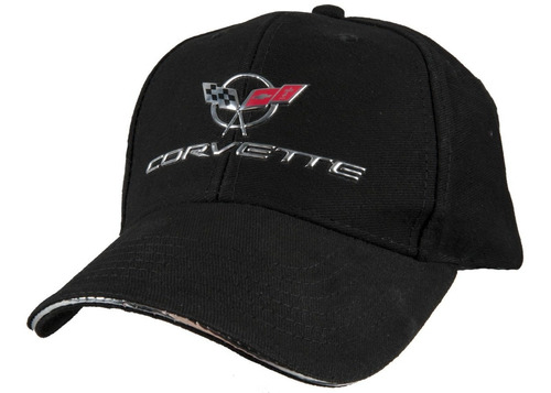 Gorra Chevy Corvette Racing Carrera Piques Muscle Car V8