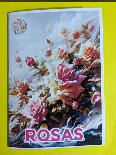 Arte Terapia - Libro Para Colorear - Rosas
