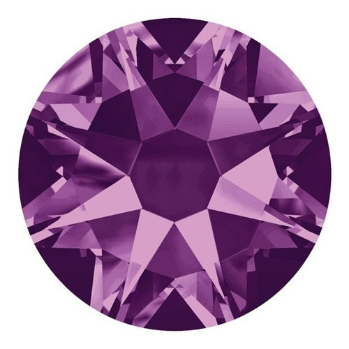 Sobre 1440 Piedras De Cristal Swarovski Ss20 Amethyst Lila