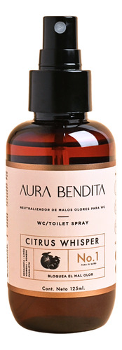 Aromatizante Para Baño E Inodoro Toilet Spray Citrus 125ml