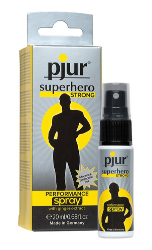 Retardante Masculino Pjur Superhero Strong 20ml