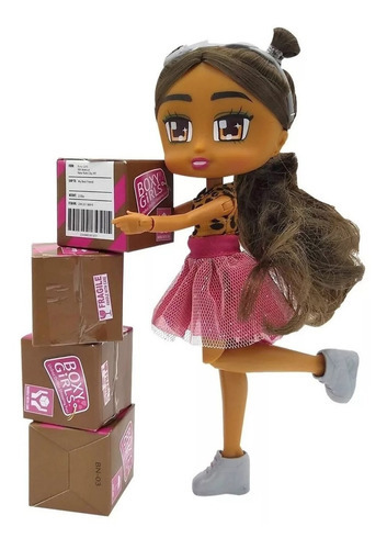 Boxy Girls Muñecas Con Accesorios Unbox Nena Juguete Toy Tv Personaje Nami