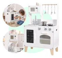 Comprar Cocina De Juguete Niñas Niños Cocinita De Madera Infantil Rz