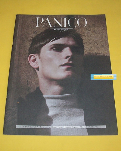 Alexander Beck Revista Panico 2013 Moda Hombre