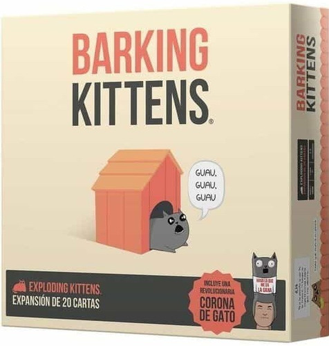Exploding Kittens: Barking Kittens - Juegos De Mesa