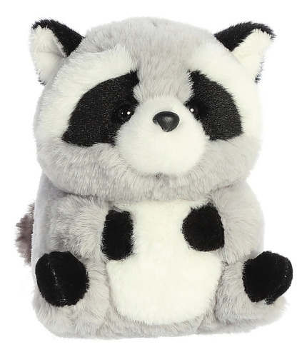 Peluches Aurora Rolly Pets Mapache Rocket Raccoon 13 Cm Color Gris