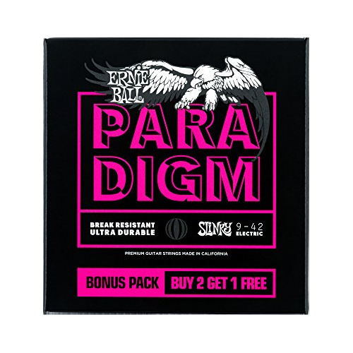 Cuerdas De Guitarra Eléctrica Ernie Ball Super Slinky - 3 Pa