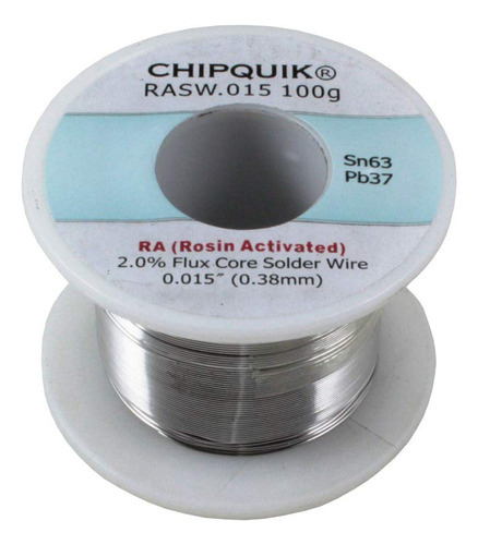 Chip Quik Solder Wire 63/37 Estao/plomo Colonia Activada .01