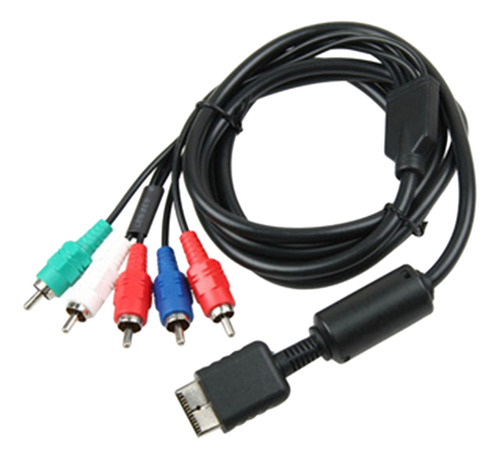 Cable Av Ypbpr Para Ps2/slim, Listo Para Hdtv, Compatible Co