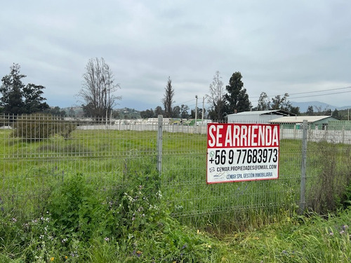 Arriendo Terreno Industrial, En Barrio Industrial De Limache