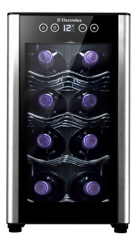 Cava De Vinos Electrolux 8 Botellas Panel Digital Erw082xamb