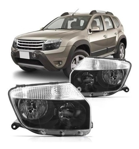 Optica Renault Duster 2011 2012 2013 2014 2015 Negra