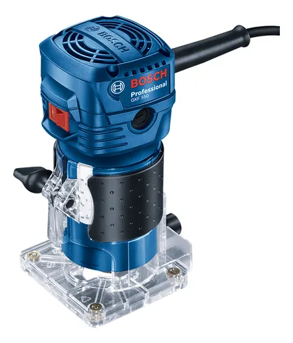 Fresadora Bosch Gkf 550 6mm 550w