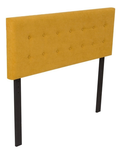 Cabecera Queen Size Dicasa Bilbao Mostaza Color Dorado