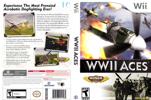 Juegos Nintendo Wii Originales - Wwii Aces