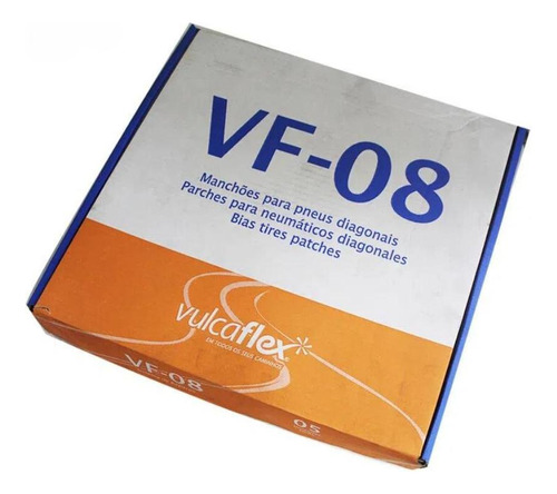 Parches Con Telas Para Neumaticos Vulcaflex Vf- 08 De 3 Und