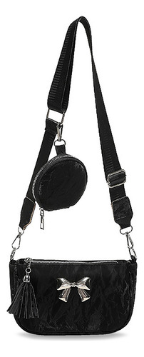 Bolsos Para Mujer Crossbody Bandolera Dama Corbata De Moño