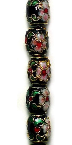 Expo International 11mm X10mm Cloisonne Pack De 12 | Cuentas