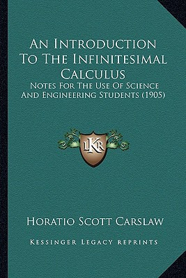 Libro An Introduction To The Infinitesimal Calculus: Note...