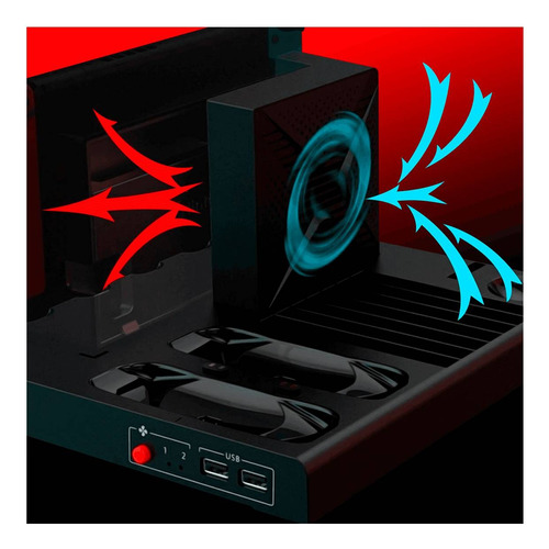 Soporte Vertical Porta Juegos Nintendo Switch Base Cargador