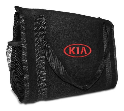 Bolsa Organizadora Porta Malas Logo Da Montadora Bordado Cor Kia