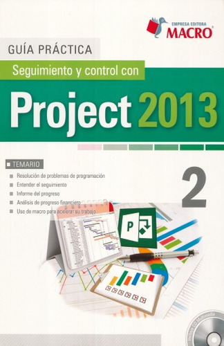 Seguimiento Y Control Con Project 2013 / Vol. 2, De Angulo Aguirre, Luis. Editorial Empresa Editora Macro, Tapa Blanda, Edición 1.0 En Español, 2013