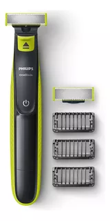 Rasuradora Philips OneBlade QP2520/30 verde lima y gris oscuro 100V/240V