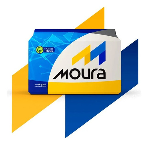 Bateria Moura 60 Amperes M60gd Original Fiat Sem Troca