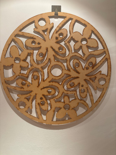 Mandalas Chakras Flores Caladas Fibro Fácil Corte Láser