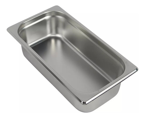 Cuba Gastronômica 32,5x17,6cm Aço Inox Gn 1/3x65